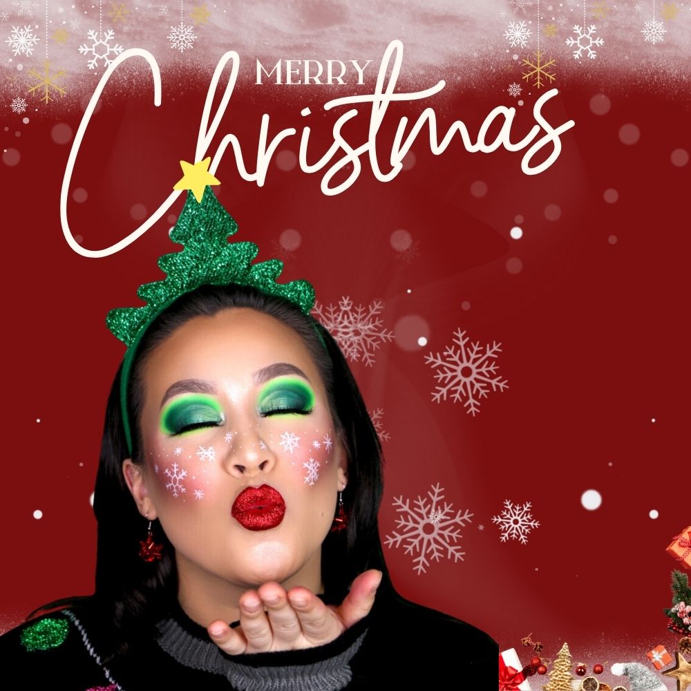 The Merriest Christmas Makeup Looks to Recreate This Season