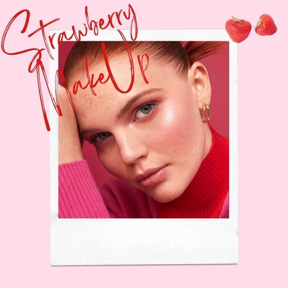 Achieve the Sweet Strawberry Girl Makeup Look