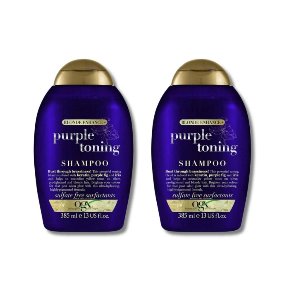 OGX Purple Toning Shampoo 385 ml 2 Pack