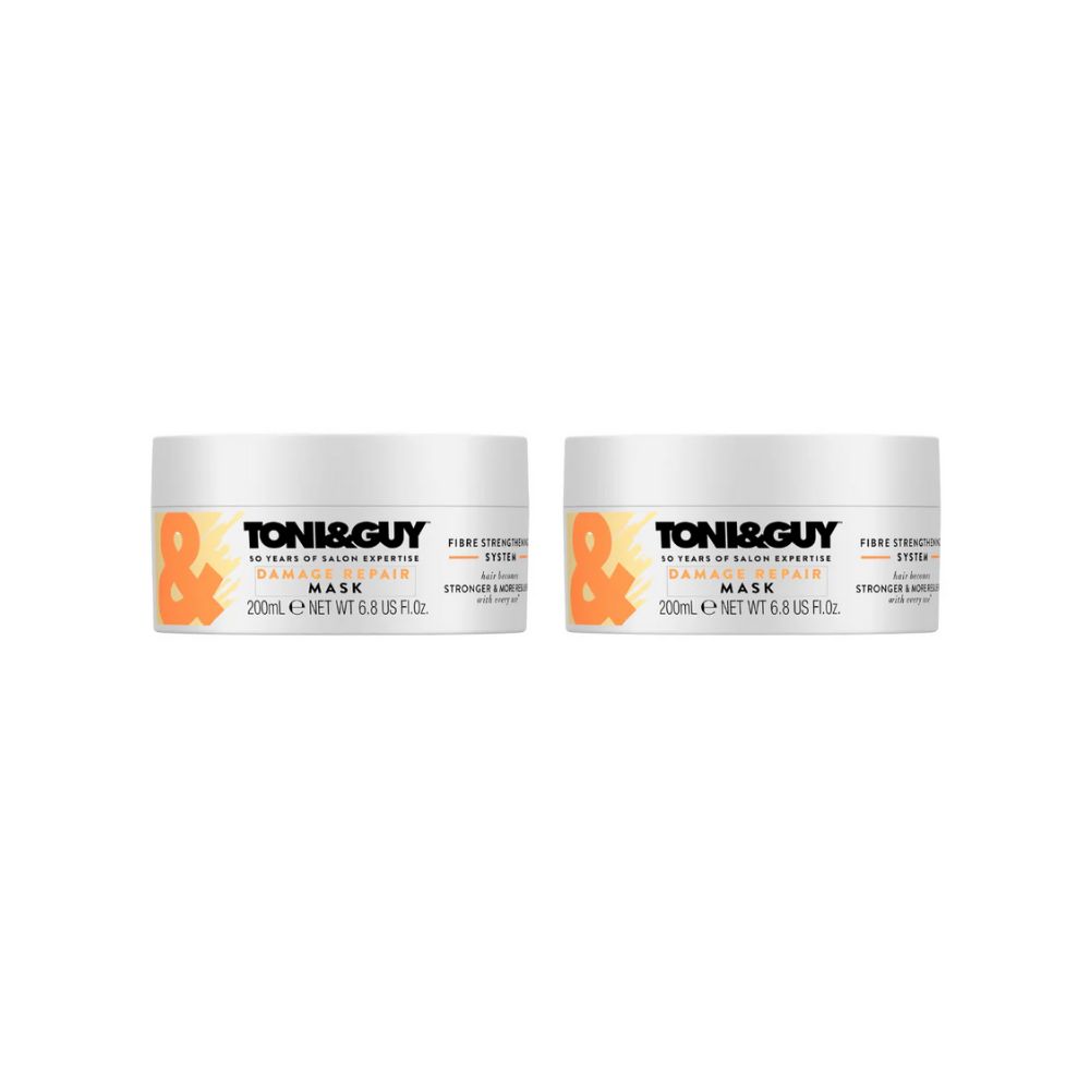 Toni & Guy Damaged Repair Mask Hair Mask for Damaged Hair 200 ml 2 Pack