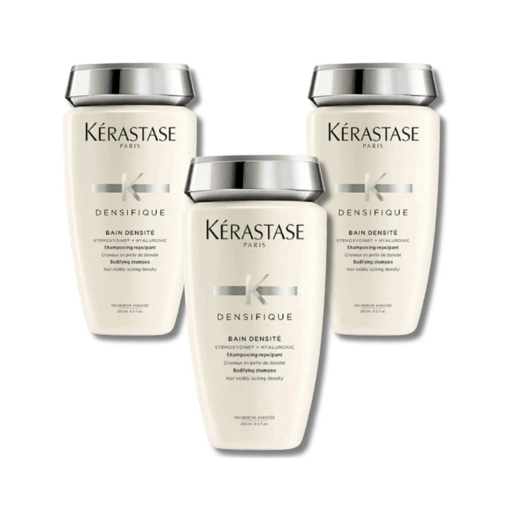 Kerastase Densifique Bain Densité Densifying Shampoo 250ml 3 Pack