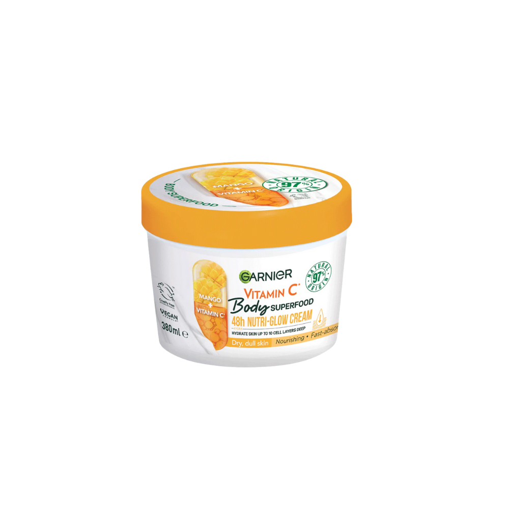 Garnier Superfood Vitamin C & Mango Body Cream 380ml