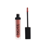 Note Cosmetics Mattemoist Lipgloss Semi Matte Satin Finish Liquid Lipstick-413 Coral Touch