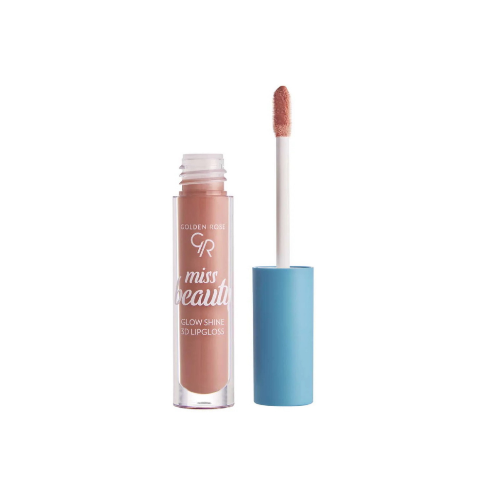 Golden Rose Miss Beauty Glow Shine 3D Lipgloss - 03 Soft Peach