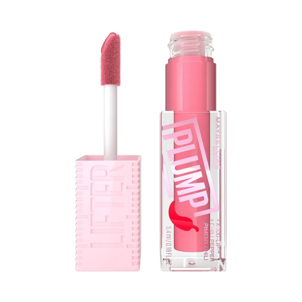 Maybelline New York Lifter Plump Lip Gloss -001 Blush Blaze