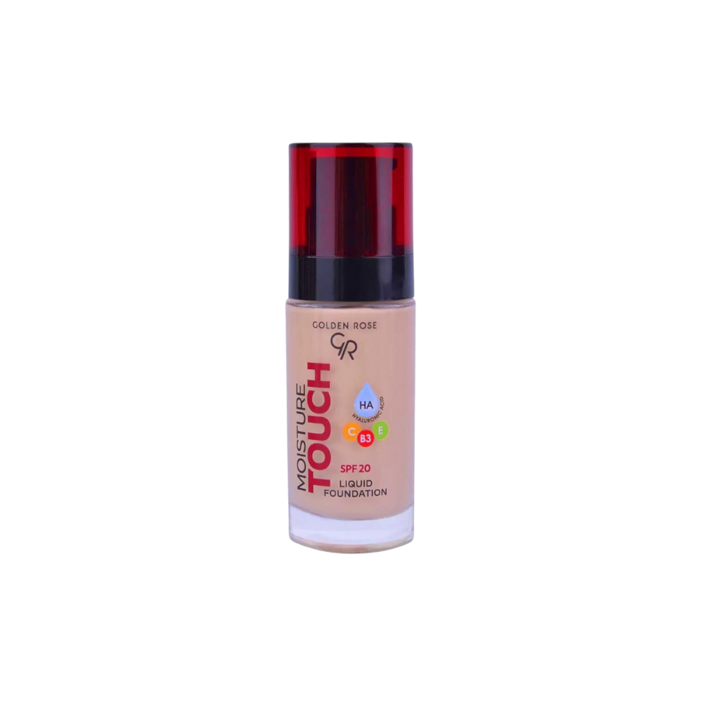 Golden Rose Moisture Touch Liquid Foundation SPF20 30ml - 102