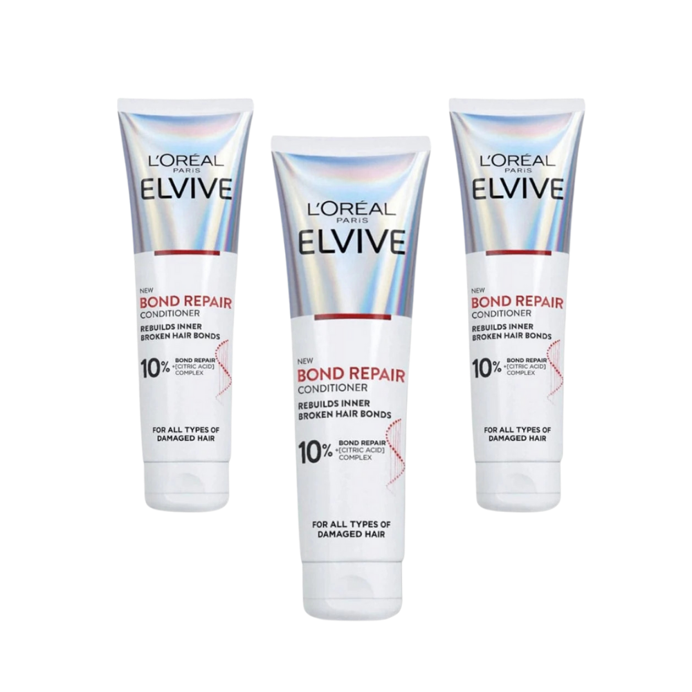 Loreal Paris Elseve Hair Bond Repair Conditioner for All Damage 150 ml 3 Pack