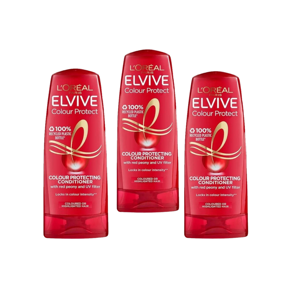 Loreal Paris Elseve Colorvive Color Protective Care Conditioner 360 ml 3 Pack