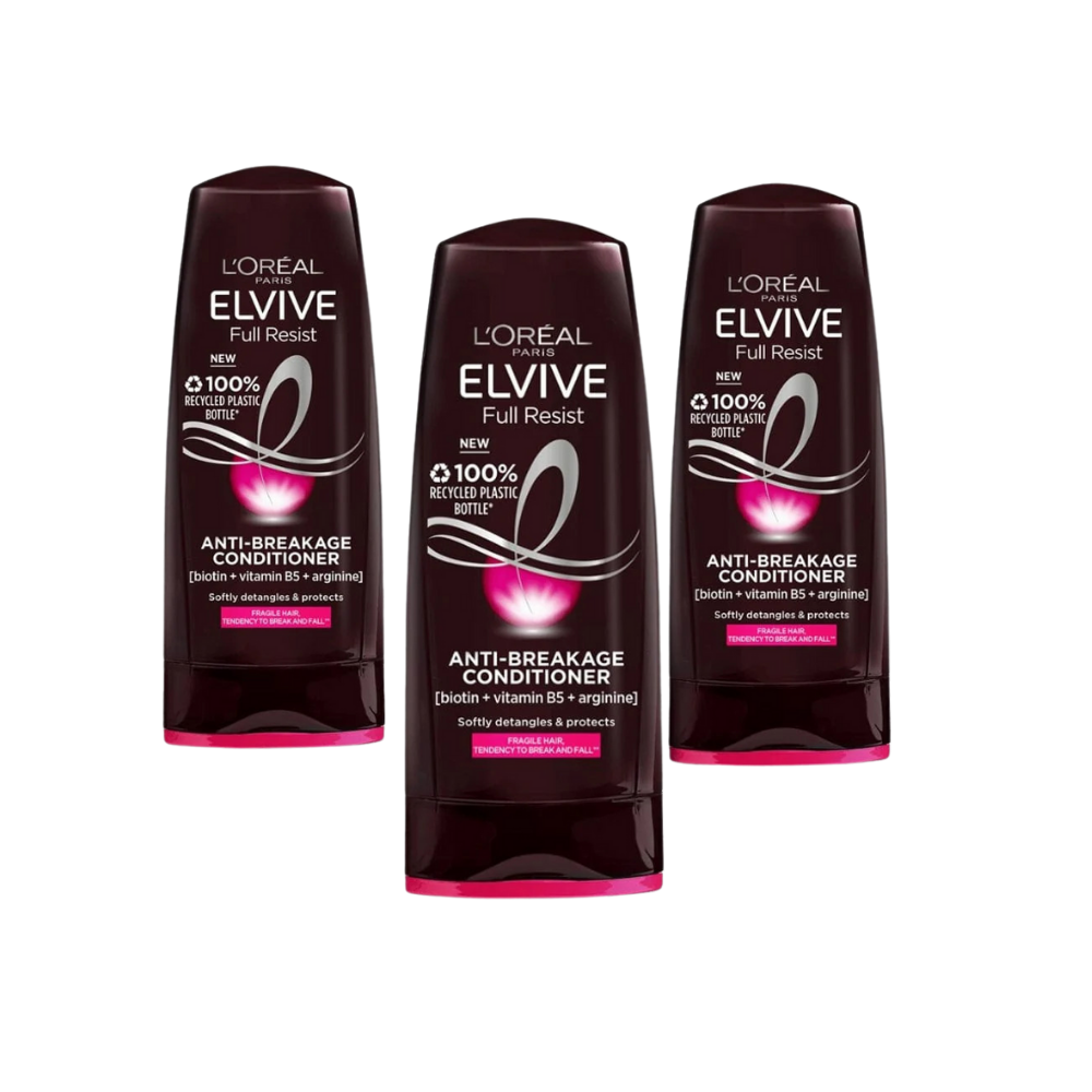 Loreal Paris Elseve Complete Resistance Anti-Shedding 2-in-1 Conditioner 360 ml 3 Pack