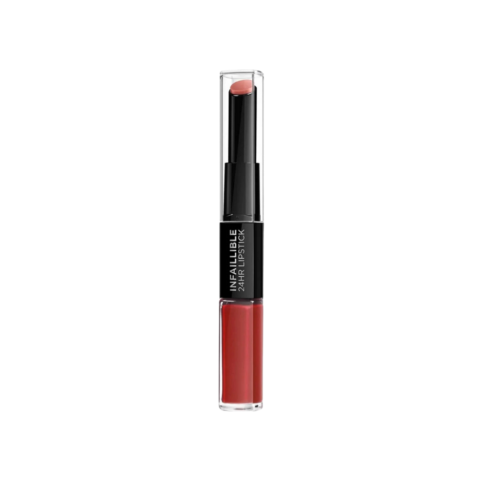 Loreal Paris Infallible Longwear 2 Step Lipstick -506 Red Infaillible