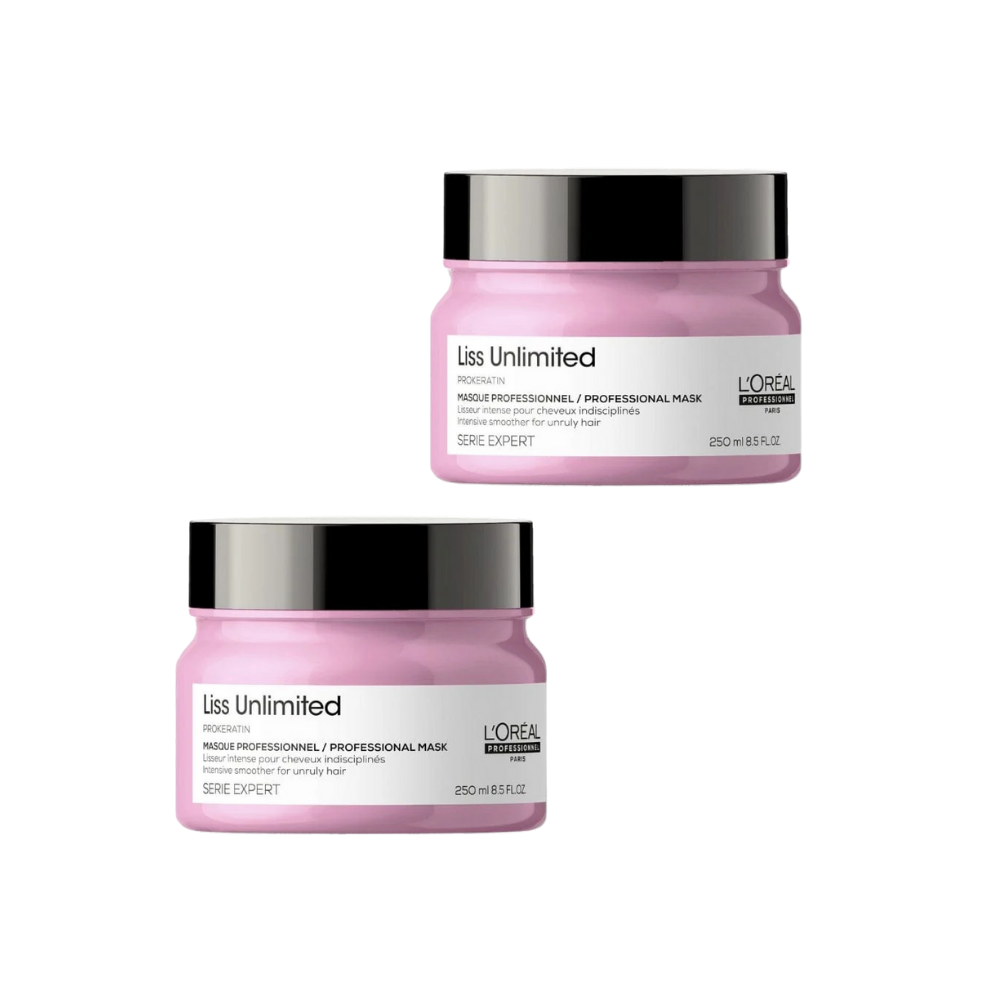 Loreal Professionnel Paris Serie Expert Liss Unlimited Hair Mask 250 ml 2 Pack