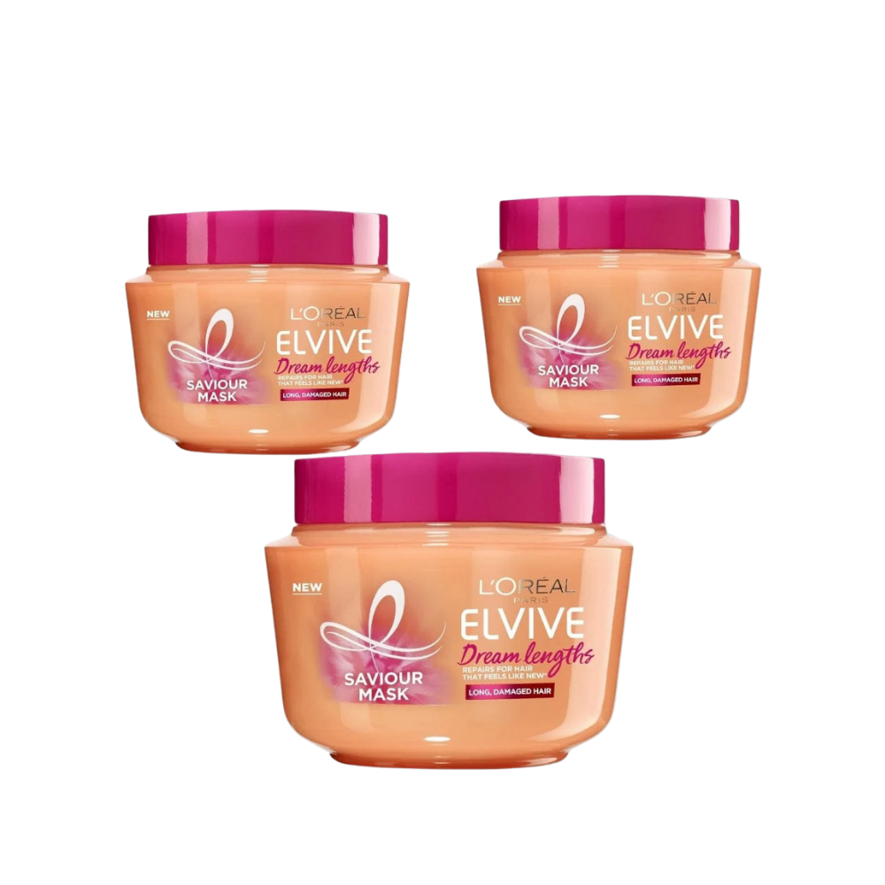 Loreal Paris Elseve Dream Long Saviour Hair Mask 300 ml 3 Pack