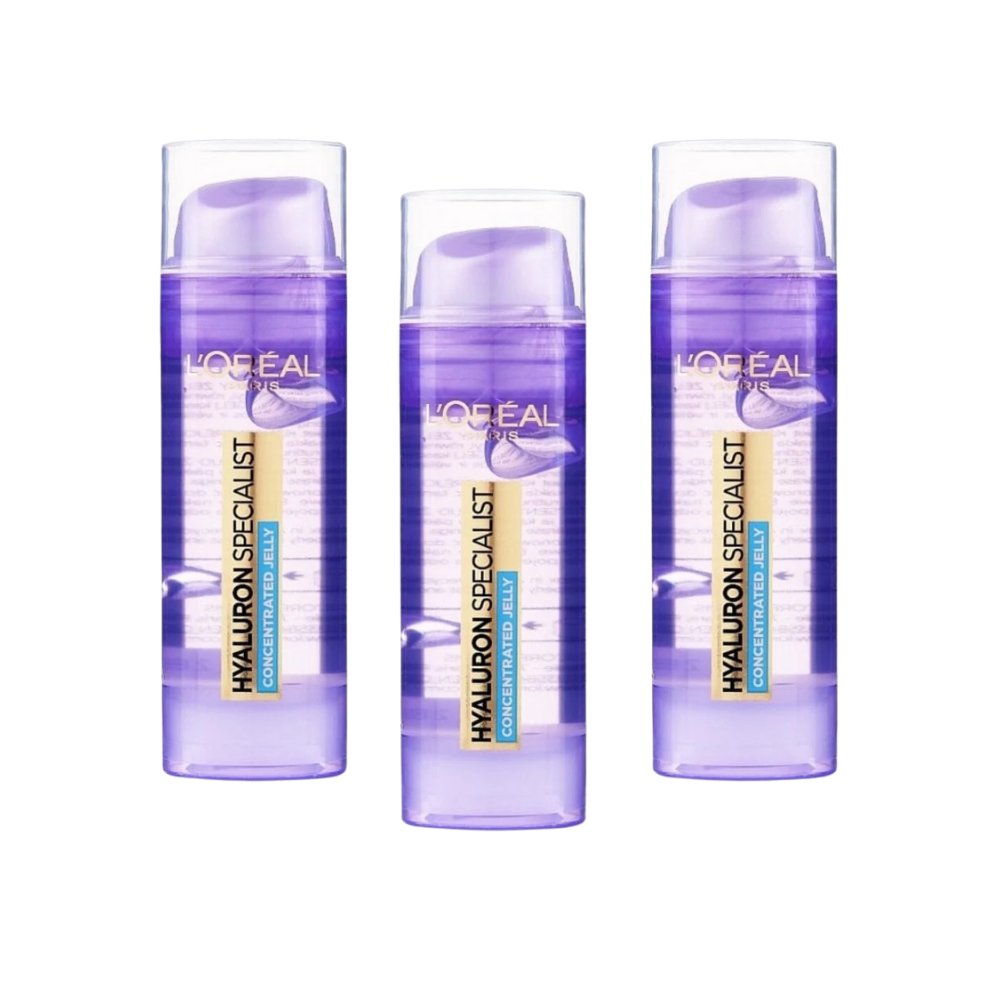 Loreal Paris Hyaluron Expert Moisturizing Gel 50 ml 3 Pack