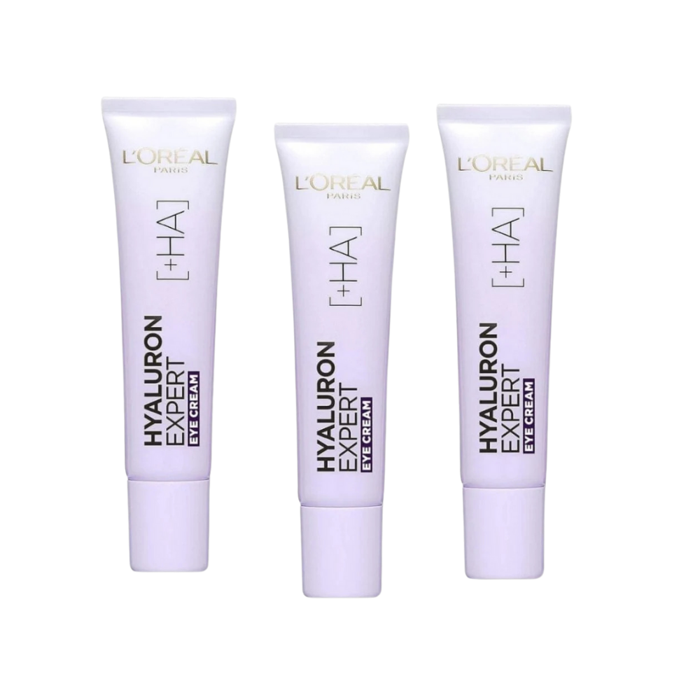 Loreal Paris Hyaluron Expert Eye Cream 15 ml 3 Pack