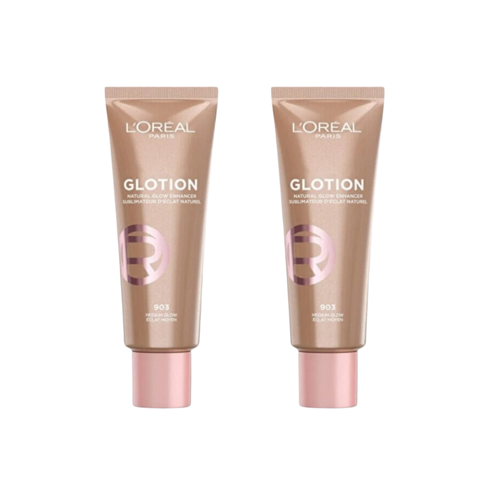 Loreal Paris Glotion All-In-One Natural Glow -903 Medium Glow 40 ml 2 Pack