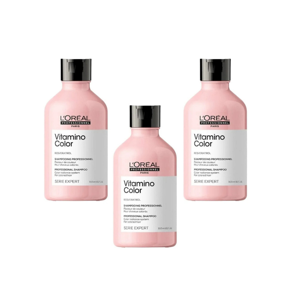 Loreal Professionnel Paris Serie Expert Vitamino Color Shampoo 300 ml 3 Pack