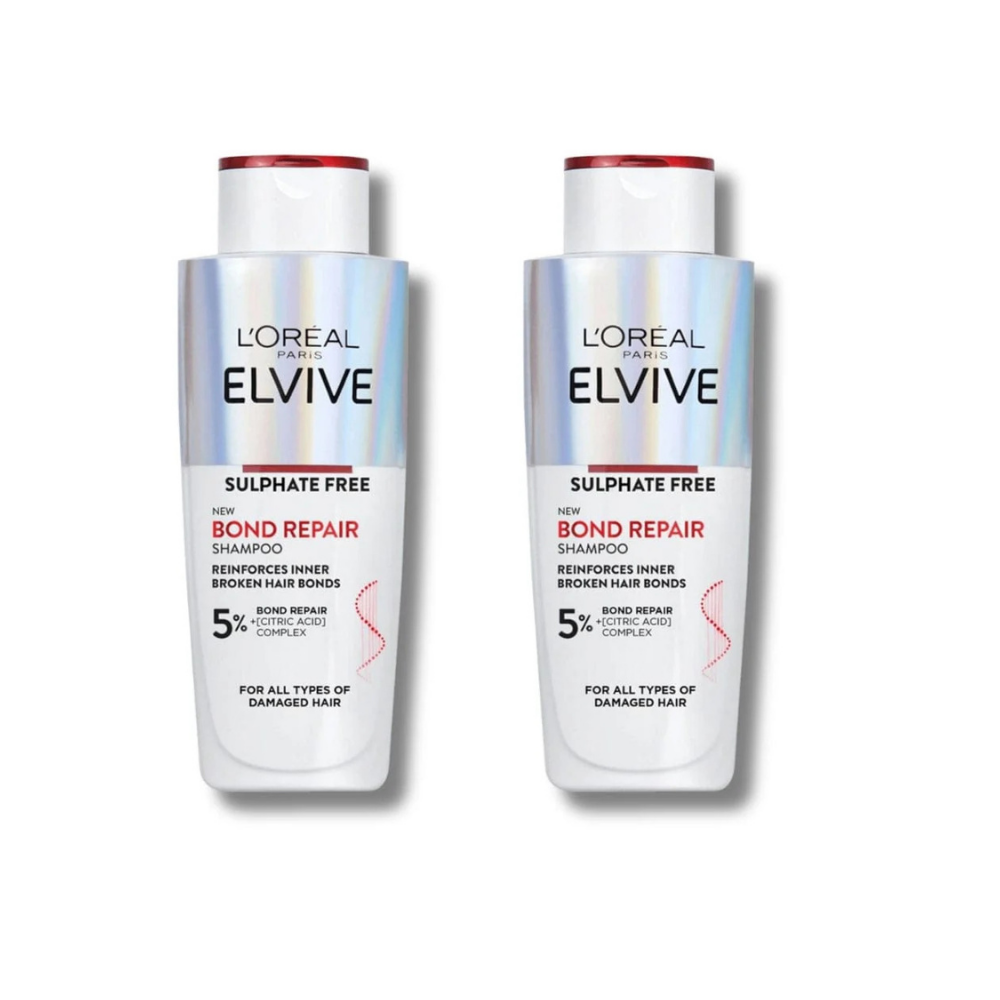 Loreal Paris Elseve Bond Repair Shampoo for All Damage 200 ml 2 Pack