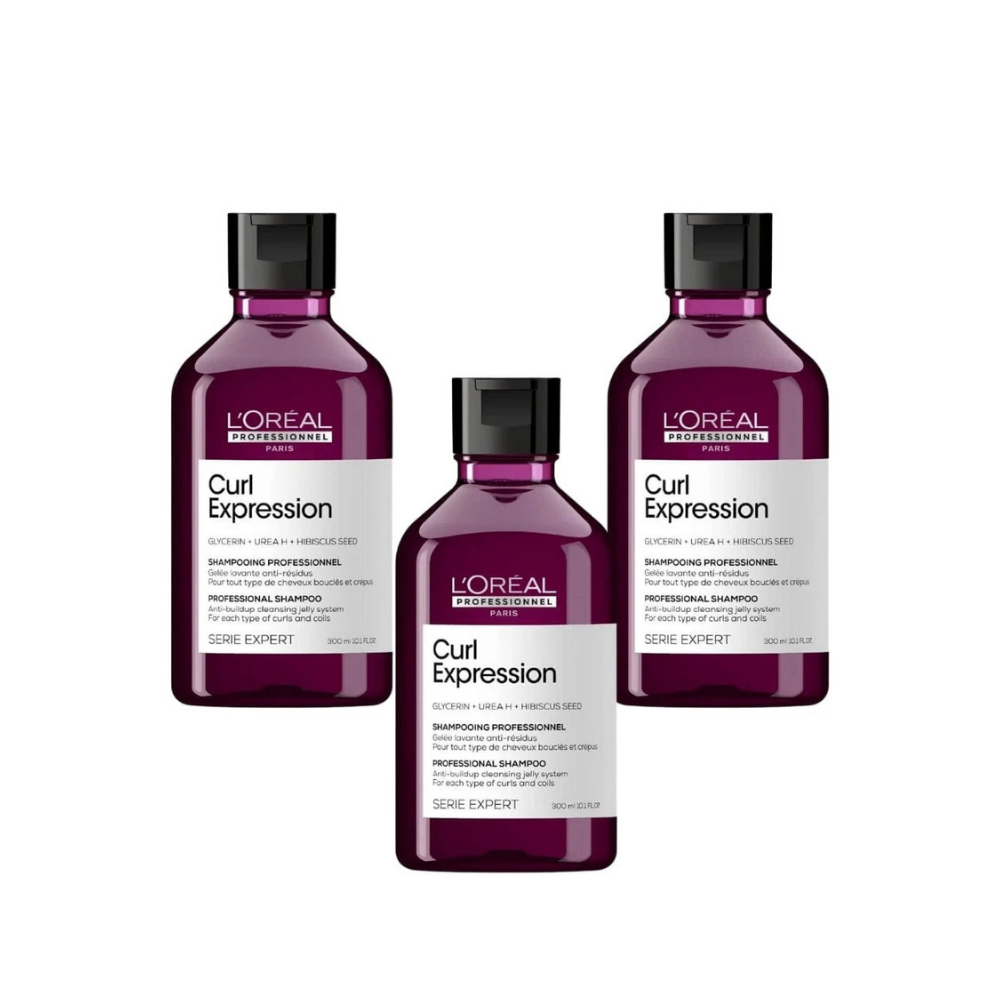 Loreal Professionnel Paris Serie Expert Curl Expression Shampoo 300 ml 3 Pack