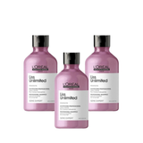 Loreal Professionnel Paris Serie Expert Liss Unlimited Shampoo 300 ml 3 Pack