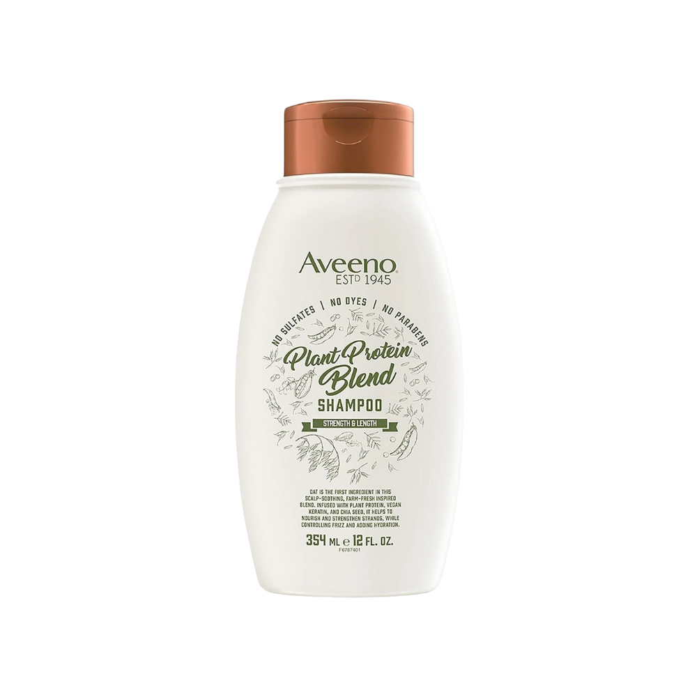 Aveeno Plant Protein Blend Strength & Length Support Shampoo 354ml