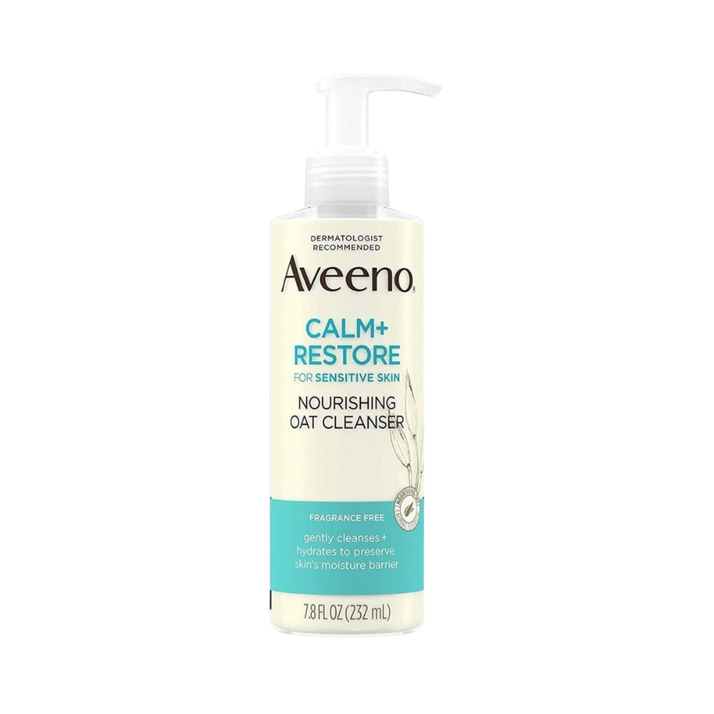 Aveeno Nourishing Oat Extract Facial Cleanser for Sensitive Skin 232ml