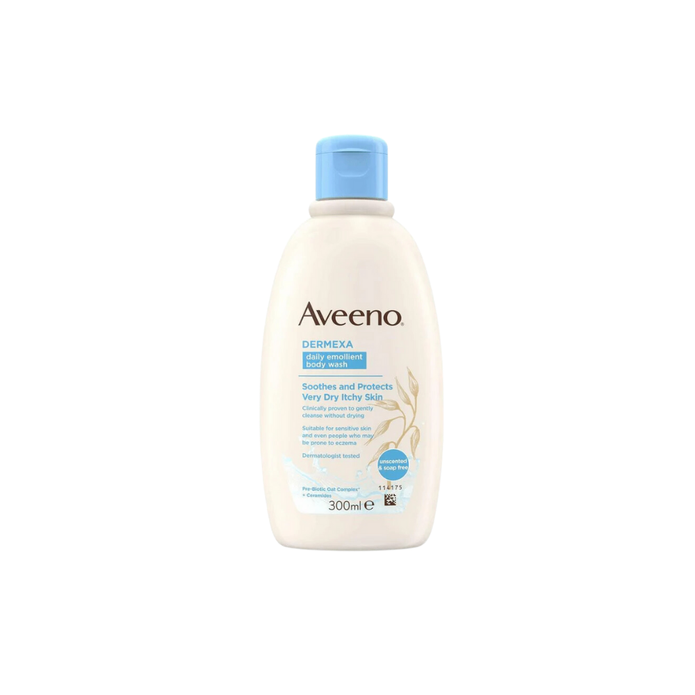 Aveeno Dermexa Daily Emollient Body Wash Gel 300ml