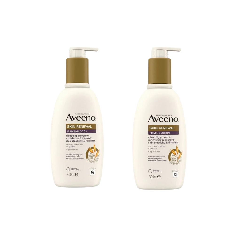 Aveeno Skin Renewal Firming Lotion 300 ml -2 Pack