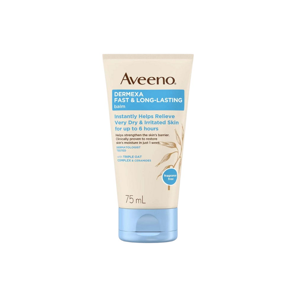 Aveeno Dermexa Fast and Long Lasting Balm Very Dry Skin 75ml