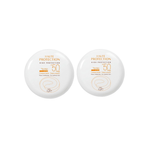 Avene Tinted Compact Dore Spf 50 10 gr Tinted Sunscreen -2 Pack