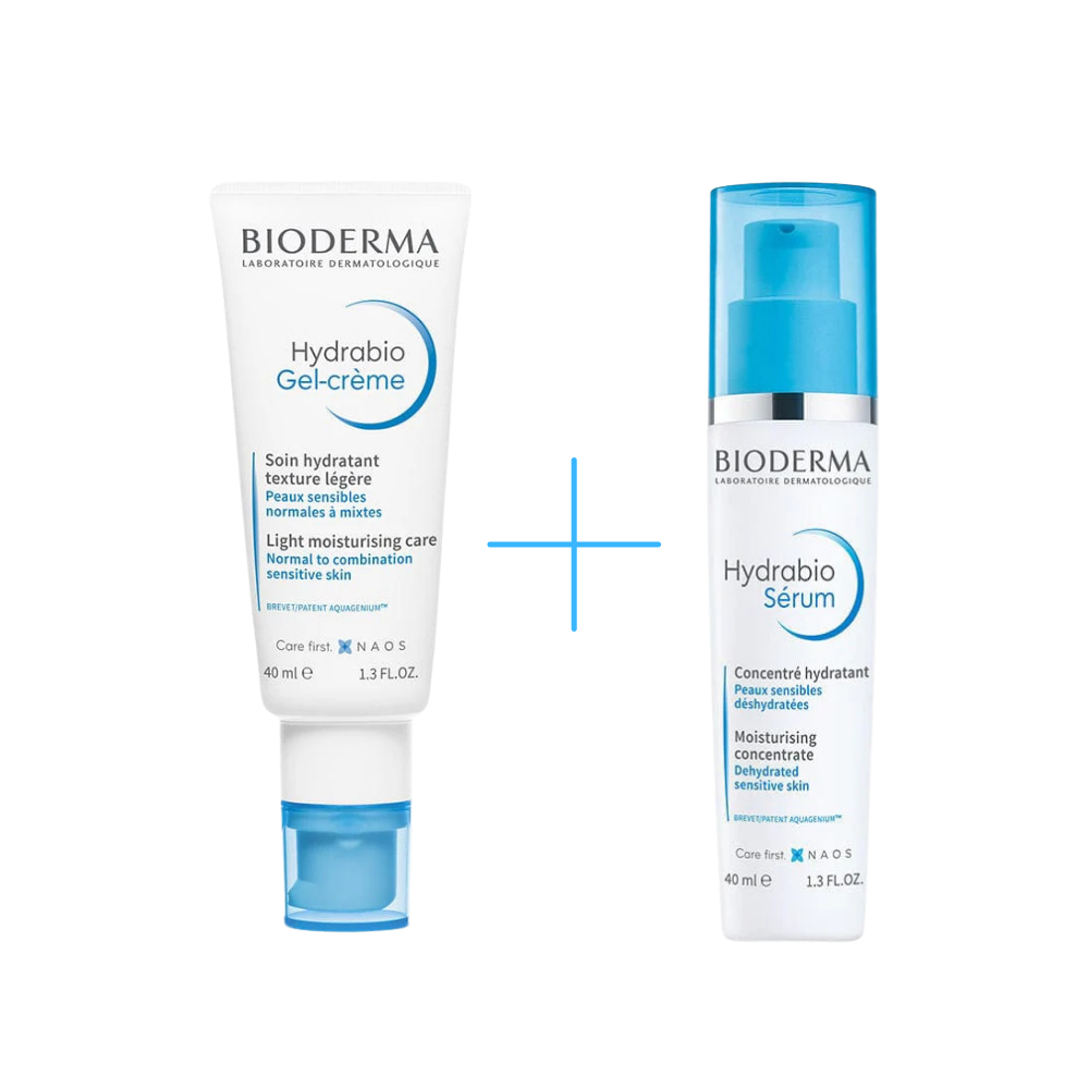 Bioderma Hydrabio Moisturizing Gel Cream 40 ml + Bioderma Hydrabio Serum 40ml