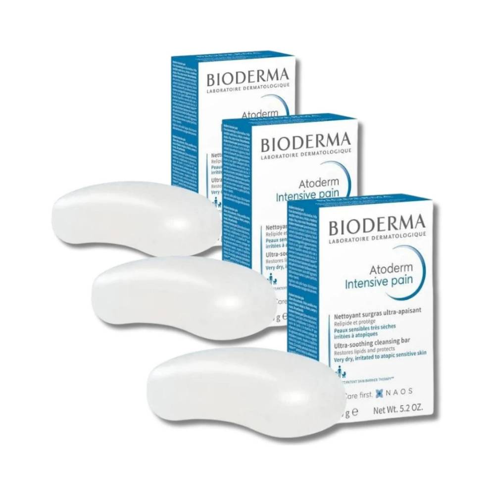 Bioderma Atoderm Pain Skin Cleanser 150 gr -3 Pack