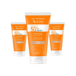 Avene Creme Teintee SPF 50 50 ml Tinted Sunscreen -3 Pack