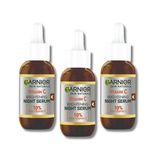 Garnier Skin Naturals Vitamin C Garnier Vitamin C Anti-Dark Spots & Brightening Night Serum 30 ml 3 Pack