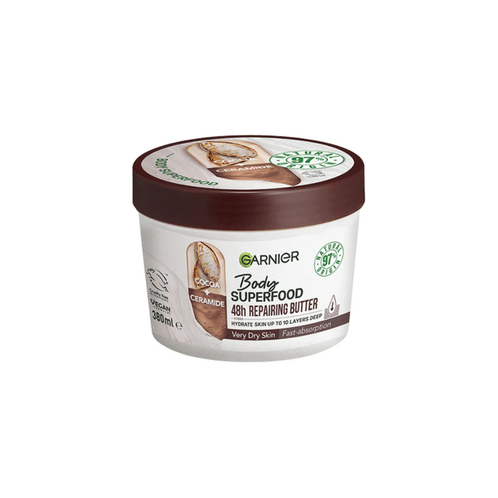 Garnier Superfood Garnier Body Superfood Cocoa & Ceramide Body Cream 380ml