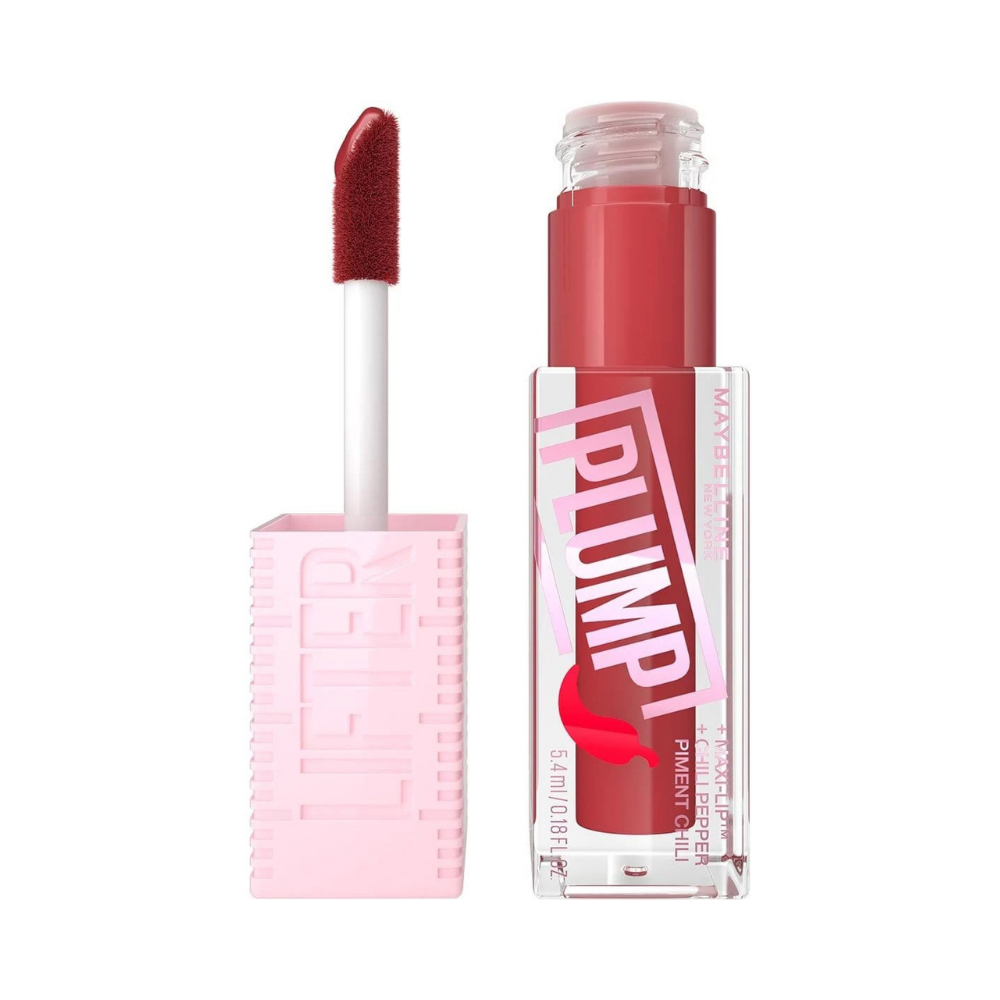 Maybelline New York Lifter Plump Lip Gloss -006 Hot Chili