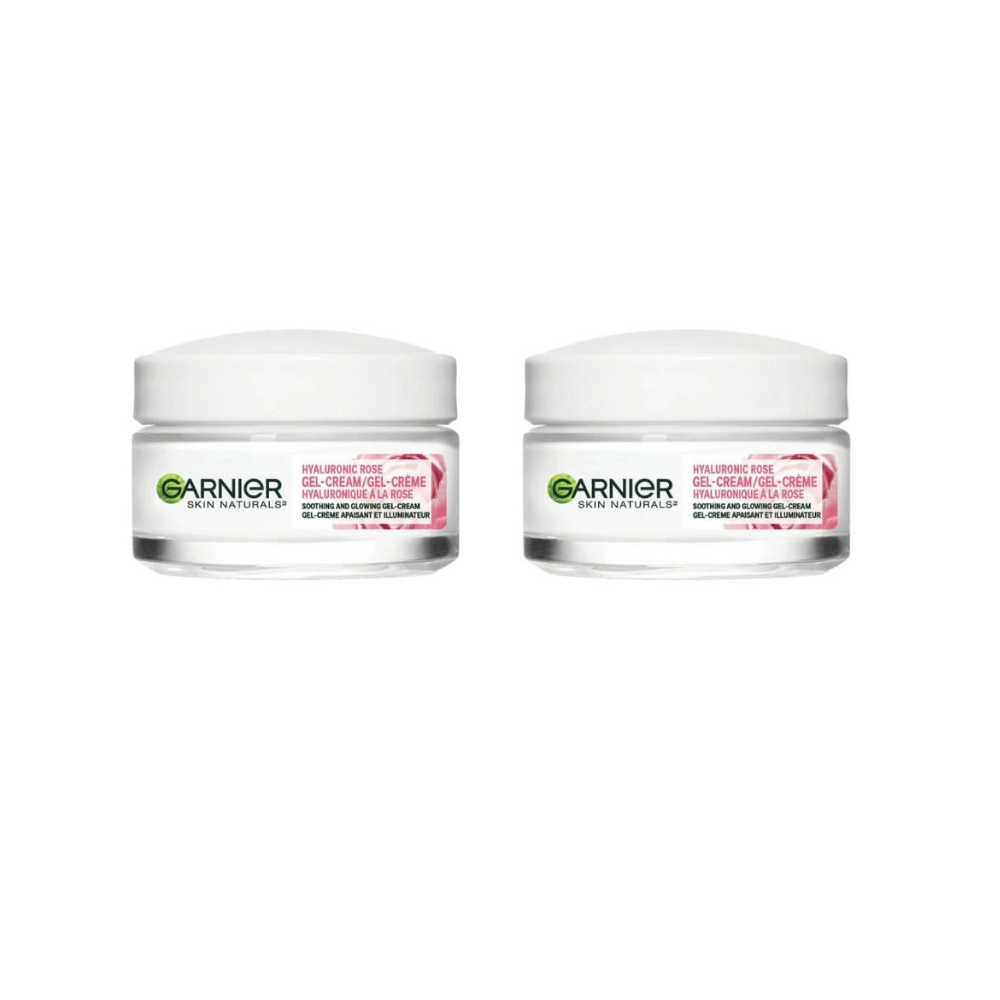 Garnier Skin Naturals Hydrating Facial Gel-Cream with Hyaluronic Acid 50 ml 2 Pack