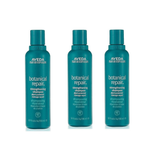 Aveda Botanical Repair Shampoo for Damaged Hair 200 ml -3 Pack