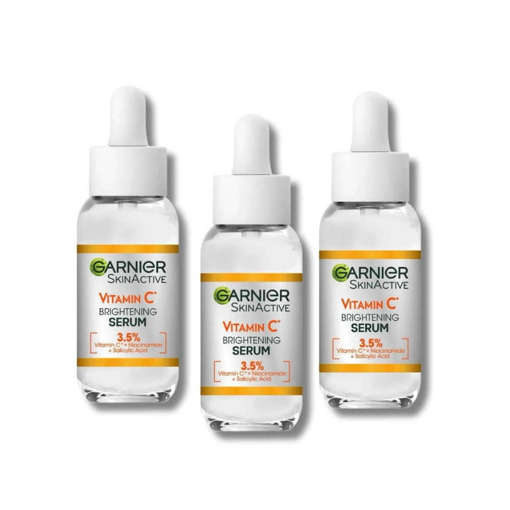 Garnier Skin Active Vitamin C Garnier Vitamin C Anti-Dark Spots & Brightening Serum 30 ml 3 Pack