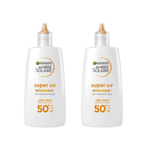 Garnier Ambre Solaire Super UV Vitamin C Facial SPF50+ Cream 40ml 2 Pack