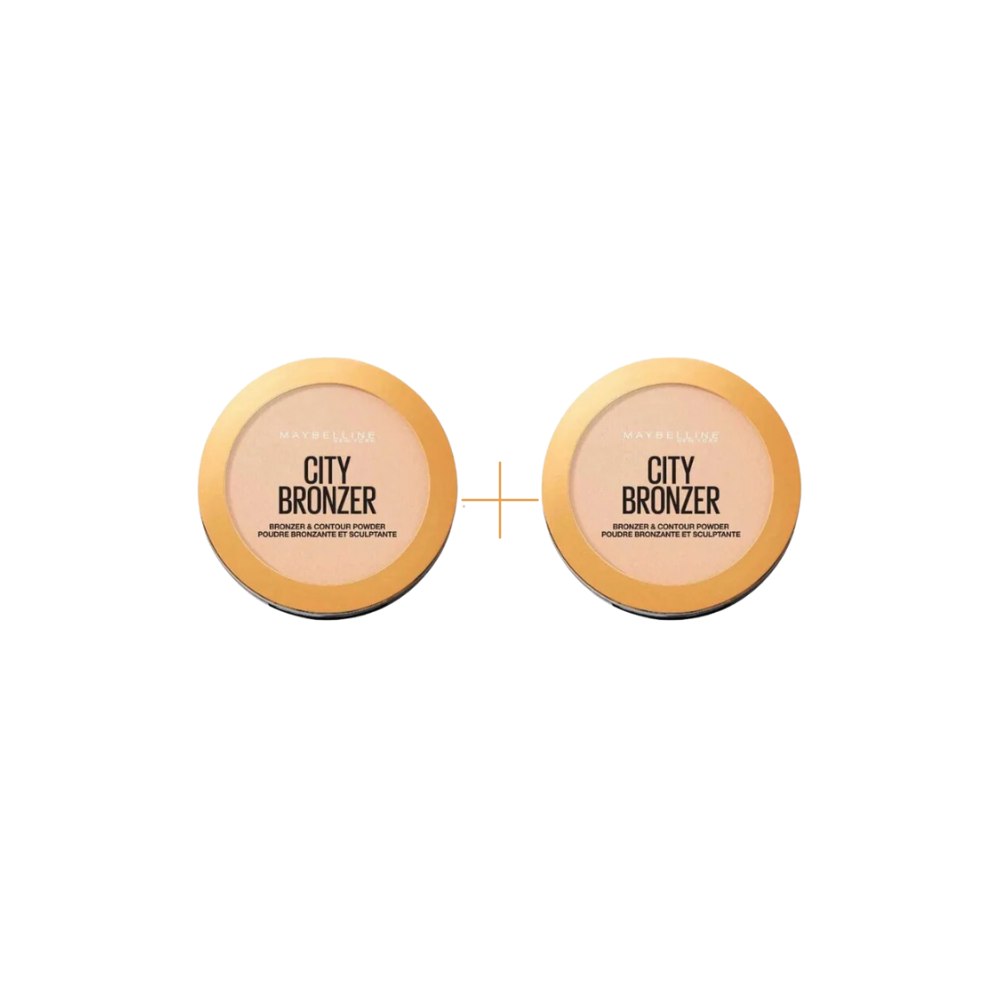 Maybelline City Bronze Bronzing Contour Powder 100 -2 Pack