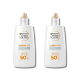 Garnier Ambre Solaire Super UV Niacinamide Facial SPF50+ Cream 40ml 2 Pack