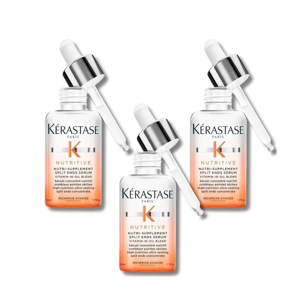 Kerastase Nutritive Nutri-supplement Ultra-Sealing Split End Serum 50 ml 3 Pack