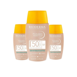 Bioderma Photoderm Nude Touch SPF50+ Light 40 ml -3 Pack