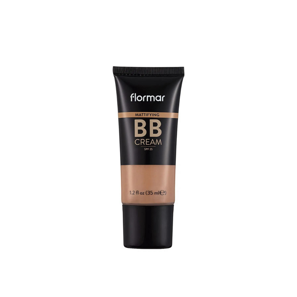 Flormar Anti-Shine SPF25 Matte Finish BB Cream for Oily & Combination Skin 35ml - 005 Medium