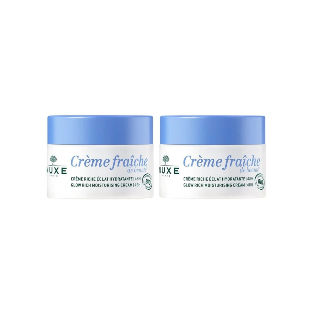 Nuxe Creme Fraiche de Beaute 48hr Moisturising Rich Cream - 2 Pack