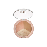 Golden Rose Nude Look Baked Trio Face Powder 60g