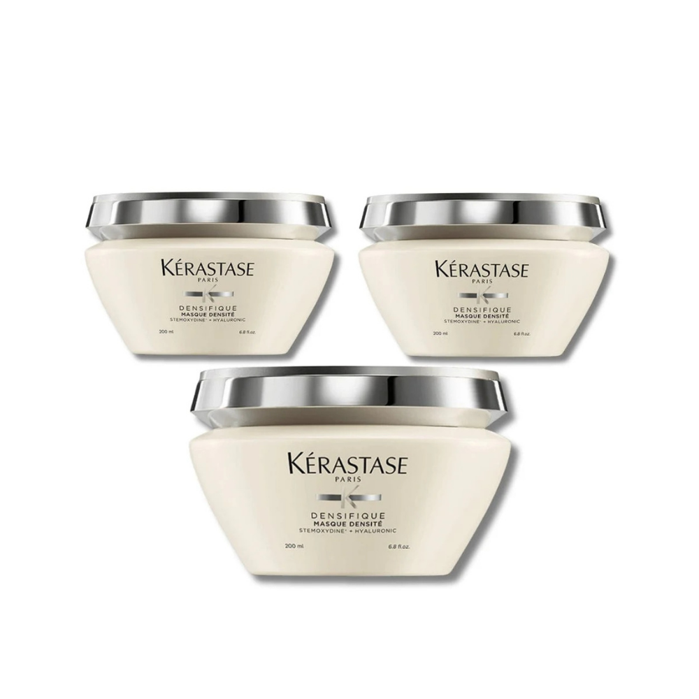 Kerastase Densifique Masque Densité Fullness and Elasticity Hair Mask 200ml 3 Pack