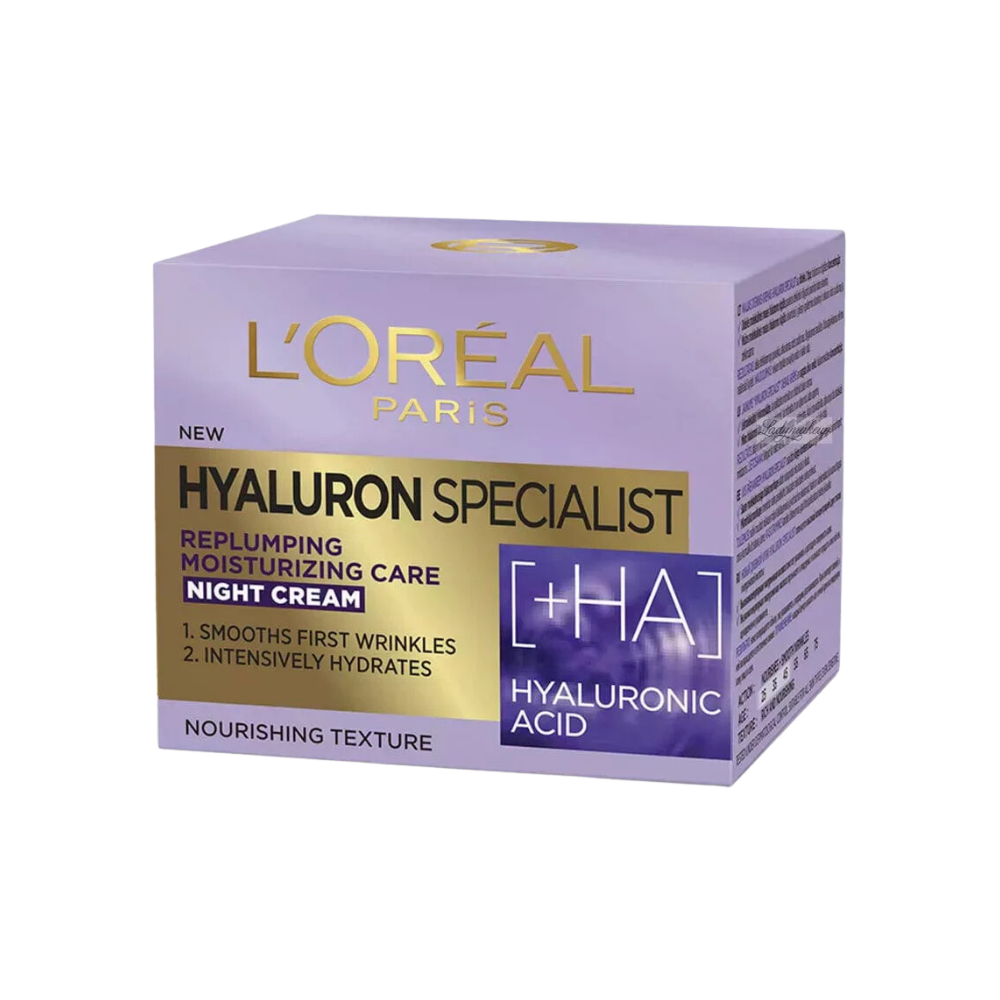 Loreal Paris Hyaluron Expert Skin Moisturizing Night Cream Mask 50 ml