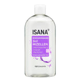 Isana Makeup Remover 3 in 1 Micellar Water Alcohol Free Dry & Sensitive Skin 400ml - Chivela