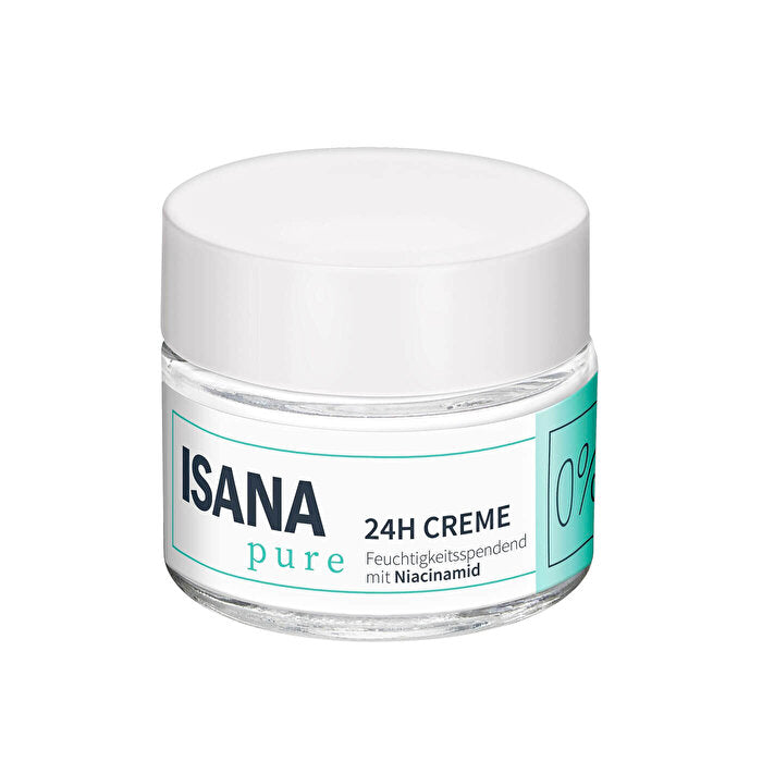 Isana Pure Moisturizing Cream 24H Niacinamide 50 ml - Chivela